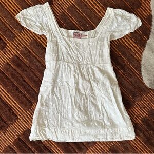 Vintage Juicy Couture Scalloped Baby Doll Dress